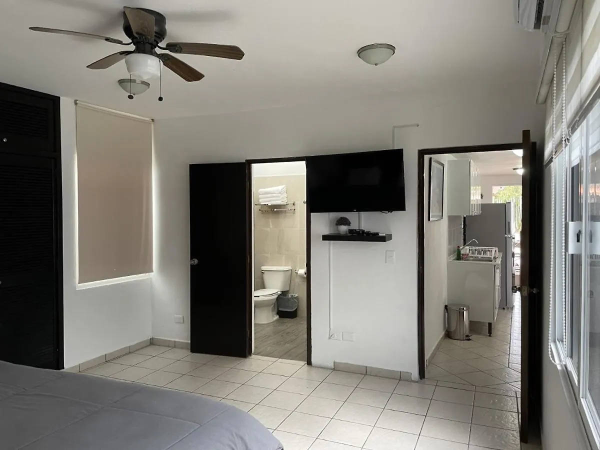 Casa Mel, Excelente Ubicacion, Seguridad Lägenhet Cozumel